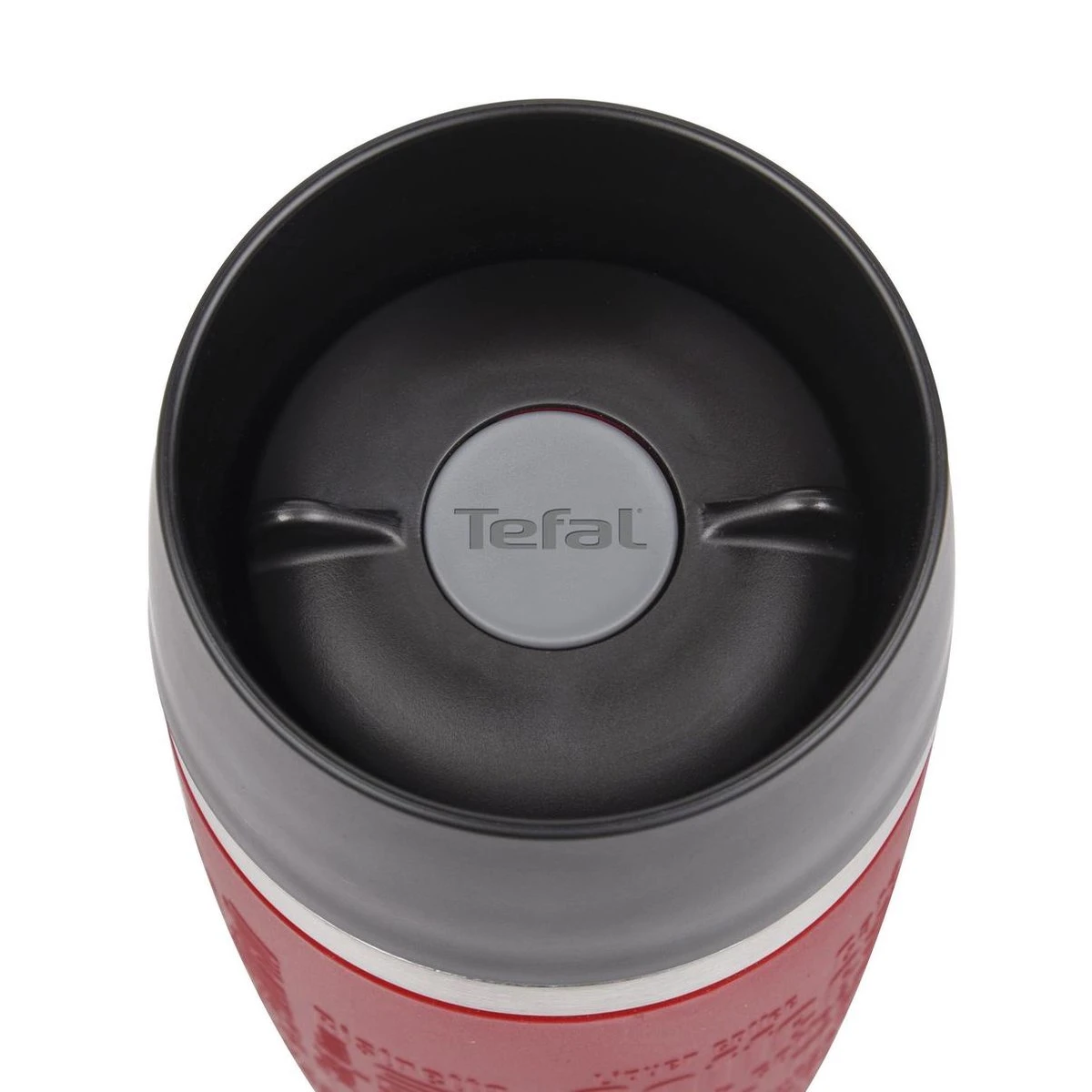 Tefal Travel Mug Thermobeker - 500 Ml - RVS/Rood 2 Tefal Travel Mug Thermobeker - 500 Ml - RVS/Rood - Afbeelding 2