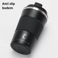 Castagnola Design RVS Koffiebeker To Go - Zwart - 380ml - Thermosbeker - Theebeker -Servies Serie Winkel 1200x1200 426