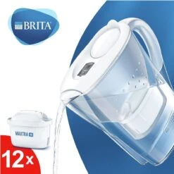 BRITA - Waterfilterkan Marella Cool - Wit - 2,4L + 12 MAXTRA+ Waterfilterpatronen -Servies Serie Winkel 1200x1200 45