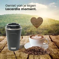 LaCardia Koffiebeker To Go Premium Zwart – Thermosbeker – Theebeker – 380ML – Herbruikbaar -Servies Serie Winkel 1200x1200 482