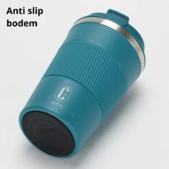 Castagnola Design RVS Koffiebeker To Go - Blauw - 380ml - Thermosbeker - Theebeker -Servies Serie Winkel 1200x1200 590