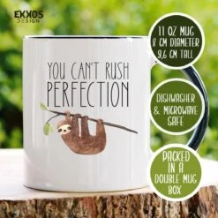 You Cant Rush - Luiaarden - Dieren - Cadeau Voor Vrouw - Koffiemok - Grappige Cadeaus - Cadeau Voor Man - Kado Vrouw - Valentijn Cadeautje Voor Haar - Mokken En Bekers - Verjaardag Cadeau - Koffiekopjes - Mok Met Tekst -Servies Serie Winkel 1200x1200 647