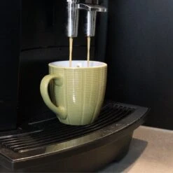 Orange85 Koffiekopjes Gekleurd - Set Van 6 - Koffiemokken - Streep - 200 Ml - Reliëf - Aardewerk - Met Oor - Theemokken -Servies Serie Winkel 1200x1200 686