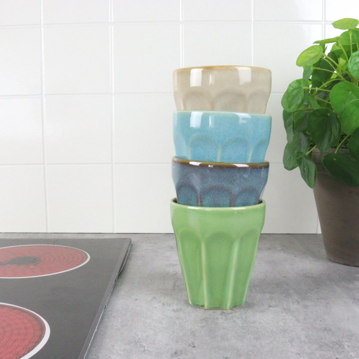 Orange85 Cappuccino Mokken - 4 Stuks - 250 Ml - Porselein - Hittebestendig - Keuken - Accessoires - Cappuccino Glazen - Cappuccino Kopjes - Latte Macchiato Glazen 6 Orange85 Cappuccino Mokken - 4 Stuks - 250 Ml - Porselein - Hittebestendig - Keuken - Accessoires - Cappuccino Glazen - Cappuccino Kopjes - Latte Macchiato Glazen - Afbeelding 6