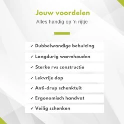 Hendi Thermoskan 1,5 Liter - Isoleerkan Met Drukknop - Zwart - Ø14,5x(H)23cm -Servies Serie Winkel 1200x1200 74