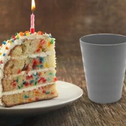 In Round Herbruikbare Plastic Drink Bekers – 10 Stuks – Grijs -Servies Serie Winkel 1200x1200 787