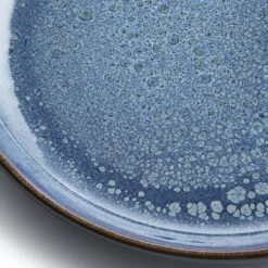 Borden 6 Personen Blue Sea 24cm - Bordenset - Blauw Servies - Luxe Dinerborden - Handgemaakt - Keramiek - Stoneware - Smith Premium® -Servies Serie Winkel 1200x1200 864