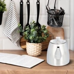 Vaja® Theepot Camille Met Filter - Zilver - 1.0L - RVS Dubbelwandig - Theekan -Servies Serie Winkel 1200x1200 919