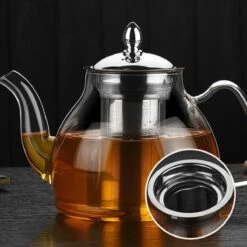 SensaHome - Infuser Theekan/Theepot - Transparant - Glas 30 SensaHome - Infuser Theekan/Theepot - Transparant - Glas -Servies Serie Winkel 1200x1200 938