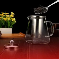 Procidi® Glazen Theepot Met Filter - Theekan Met Infuser - Dubbelwandig Borosilicaat Glas - Thee Thermoskan - Koffiekan 750 ML - Teapot -Servies Serie Winkel 1200x1200 959