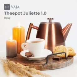 Vaja® Theepot Juliette Rosé Dubbelwandig -Servies Serie Winkel 1200x1200 967