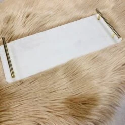 Cosy&Trendy Marmeren Dienblad Met Gouden Handvaten - 40 X 14 Cm -Servies Serie Winkel 1200x1200 996