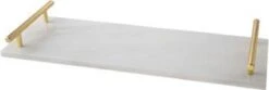 Cosy&Trendy Marmeren Dienblad Met Gouden Handvaten - 40 X 14 Cm -Servies Serie Winkel 1200x403