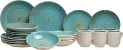 Cosy&Trendy Serviesset 24-delig Turbolino Blauw -Servies Serie Winkel 1200x494