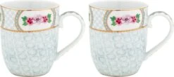Pip Studio Blushing Birds White - Set Van 2 Mokken 145 Ml - Porselein 15 Pip Studio Blushing Birds White - Set Van 2 Mokken 145 Ml - Porselein -Servies Serie Winkel 1200x535