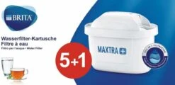 BRITA Maxtra Filterpatronen - 5+1-Pack 16 BRITA Maxtra Filterpatronen - 5+1-Pack -Servies Serie Winkel 1200x584