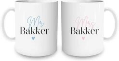 Merkloos Mr. & Mrs Mokken Set | Giftbox | Bruidspaar | Gepersonaliseerd | Met Kaart | Koppels Cadeau| Newlyweds | Pas Getrouwd Cadeau | Huwelijks Cadeau | Cadeau Set | Getrouwd -Servies Serie Winkel 1200x612 1