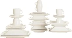Maxwell & Williams East Meets West Serviesset - 6 Personen- 30 Delig - Wit -Servies Serie Winkel 1200x641