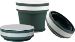 HK-Goodies - Opvouwbare Beker - Koffiebeker To Go- Herbruikbaar - Wasbaar - 170 ML - Beker To Go - Groen -Servies Serie Winkel 1200x664