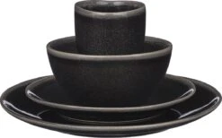 Mica Decorations Tabo Serviesset 4 Persoons - Zwart -Servies Serie Winkel 1200x746 1