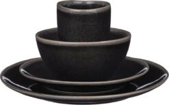 Mica Decorations Tabo Serviesset 4 Persoons - Zwart -Servies Serie Winkel 1200x746 2