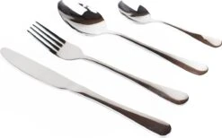 Dymund® 8 Persoons Bestekset - (45-delig) Bestek - Incl. Serveerlepel/Suikerlepel/Serveervork/Botermes - RVS - Zilver -Servies Serie Winkel 1200x749 2