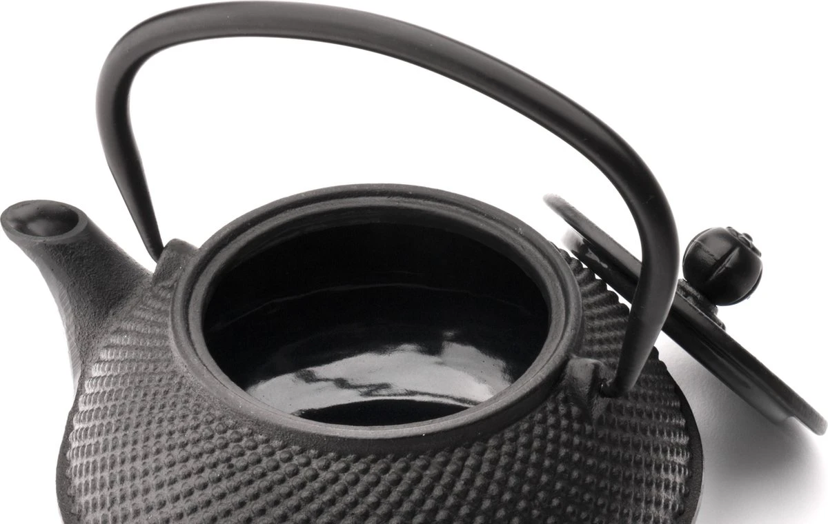 Bredemeijer - Theepot Jang 1,1L Gietijzer Zwart 3 Bredemeijer - Theepot Jang 1,1L Gietijzer Zwart - Afbeelding 3