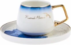 KARACA -ISTANBUL- 12 DELIGE- KOFFIEKOPJES VOOR 6 PERSONEN SET-Karaca Istanbul Set Van 12 Koffiekopjes 90 Ml- Moccamokken -espressokopjes Set Van Porselein, 6 Personen Robuuste Mokkatas, Porselein -Servies Serie Winkel 1200x760