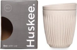 HuskeeCup & Deksel - Koffiebeker - Medium - 8oz/24cl - Natural -Servies Serie Winkel 1200x780 2