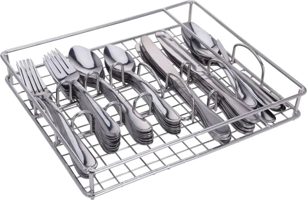 Merkloos Bestekset 45dlg - RVS - Kwaliteit Van 3 Merkloos Bestekset 45dlg - RVS - Kwaliteit Van - Afbeelding 3