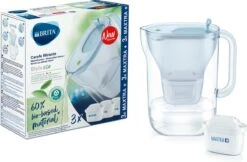 BRITA Waterfilterbundel Style Eco Cool Powder Blue + 3 MAXTRA+ Filterpatronen 10 BRITA Waterfilterbundel Style Eco Cool Powder Blue + 3 MAXTRA+ Filterpatronen -Servies Serie Winkel 1200x785