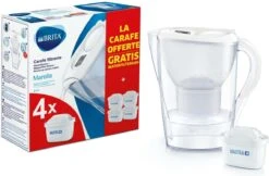 BRITA Waterfilterbundel Marella Cool White + 4 MAXTRA+ Filterpatronen -Servies Serie Winkel 1200x788