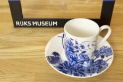 Espresso Set, Delfts Blauwe Vogels, Rijksmuseum -Servies Serie Winkel 1200x798 6