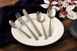 Swiss Pro+ Bestekset In Koffer-72 Delig-12 Persoons-Zwitsers Kwaliteit-Complete Set-100% Roestvrijstaal-Modern Gold -Servies Serie Winkel 1200x799 100