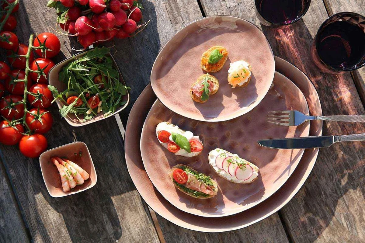 Cosy & Trendy Serviesset Laguna Old Rose 24-Delig 2 Cosy & Trendy Serviesset Laguna Old Rose 24-Delig - Afbeelding 2