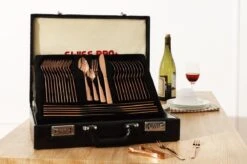 Swiss Pro+ Bestekset In Koffer-72 Delig-12 Persoons-Zwitsers Kwaliteit-Complete Set-100% Roestvrijstaal-Rose Gold 24k-Rose Goud 24K -Servies Serie Winkel 1200x799 41
