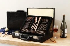 Swiss Pro+ Bestekset In Koffer-72 Delig-12 Persoons-Zwitsers Kwaliteit-Complete Set-100% Roestvrijstaal-Rose Gold 24k-Rose Goud 24K -Servies Serie Winkel 1200x799 42