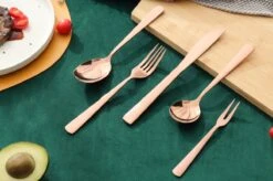 Swiss Pro+ Bestekset In Koffer-72 Delig-12 Persoons-Zwitsers Kwaliteit-Complete Set-100% Roestvrijstaal-Rose Gold 24k-Rose Goud 24K -Servies Serie Winkel 1200x799 44