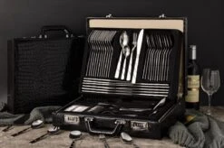 Swiss Home | Bestekset - 12 Persoons - 72-delig - Luxe Opbergkoffer - 18/10 | Limited Edition Set + Luxe Koffer -Servies Serie Winkel 1200x799 73