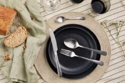 Magani - Zilveren Bestekset - Roestvrij Staal - 24-delig - Voor Zes Personen - PVD Coating -Servies Serie Winkel 1200x799 89