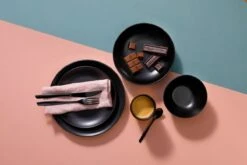 Mammoet Serviesset Moon Stoneware 6-persoons 24-delig Zwart -Servies Serie Winkel 1200x800 104