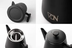 VDN RVS Theepot Dubbelwandig Met Filter - Zwarte Theekan 1 Liter - 902 23 VDN RVS Theepot Dubbelwandig Met Filter - Zwarte Theekan 1 Liter - 902 -Servies Serie Winkel 1200x800 151