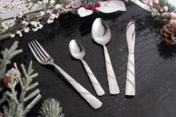 Swiss Pro+ Bestekset In Koffer-72 Delig-12 Persoons-Zwitsers Kwaliteit-Complete Set-100% Roestvrijstaal-Modern -Servies Serie Winkel 1200x800 172