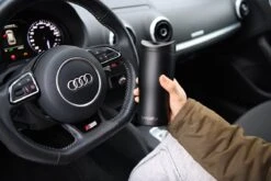 BanGosa® Koffiebeker To Go - Thermosbeker - Reisbeker - Travel Mug - RVS 400ml - Mat Zwart -Servies Serie Winkel 1200x800 18