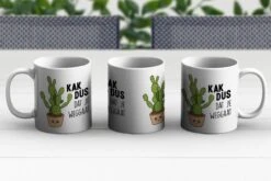 Mok - Koffiemok - Spreuken - Quote - 'Kak Dus Dat Je Weggaat' - Baan - Mokken - 350 ML - Beker - Koffiemokken - Theemok - Mok Met Tekst -Servies Serie Winkel 1200x800 58