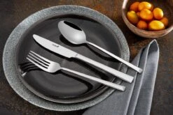 Sola Bestekset Luxor - Modern - 9 Persoons - 90 Delig - Zilverwit Edelstaal 18/10 - RVS - Zilver -Servies Serie Winkel 1200x801 19