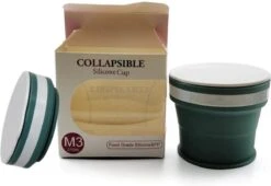 HK-Goodies - Opvouwbare Beker - Koffiebeker To Go- Herbruikbaar - Wasbaar - 170 ML - Beker To Go - Groen -Servies Serie Winkel 1200x826 1
