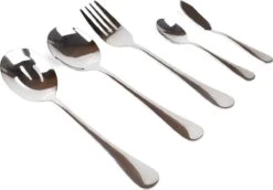 Dymund® 8 Persoons Bestekset - (45-delig) Bestek - Incl. Serveerlepel/Suikerlepel/Serveervork/Botermes - RVS - Zilver -Servies Serie Winkel 1200x837 2