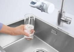 BRITA On Tap Faucet Filtration System - Uitstekend Smakend Gefilterd Water - Inclusief 1 BRITA ON TAP Kraanfilter - 600 Liter Water Gefilterd Per Patroon - Witte Kleur -Servies Serie Winkel 1200x839 1