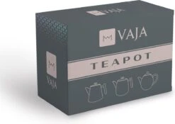 Vaja® Theepot Camille Met Filter - Zilver - 1.0L - RVS Dubbelwandig - Theekan -Servies Serie Winkel 1200x850 3